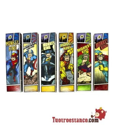 Monkey King Size SuperHero Glow in the Dark Paper 110mm + Filters