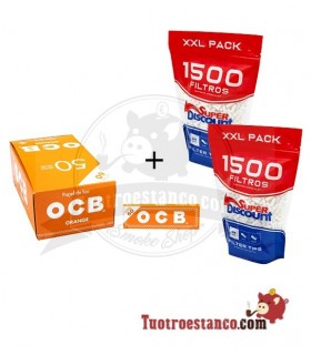 OCB Arancione 70mm + 2 Filtri SD 6mm