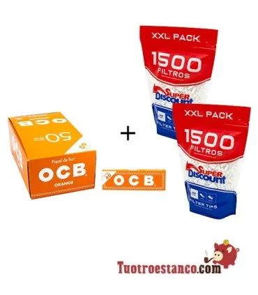 OCB Orange 70mm + 2 x Filter 1500 SD 6mm