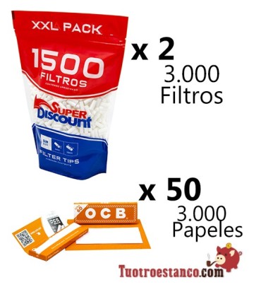 OCB Filtros Laranja 70mm + 2 SD 6mm