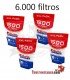 4 SD Filter Bags 6mm - 6,000 Filters