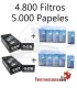 2 filtres haut de gamme OCB DV 70mm + 2 filtres Rizla 5,7mm