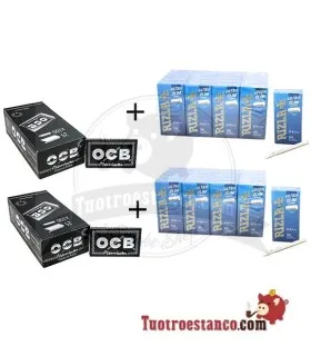 2 Premium OCB DV 70mm + 2 Rizla 5,7mm Filter
