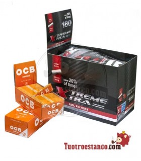 2 OCB Arancio 70mm + Filtri X-trem 6mm LUNGHI