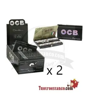 2 OCB Doppelfenster-Cases 70mm - 50 Broschüren