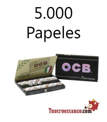 2 Estojos OCB Janela Dupla 70mm - 50 livretos