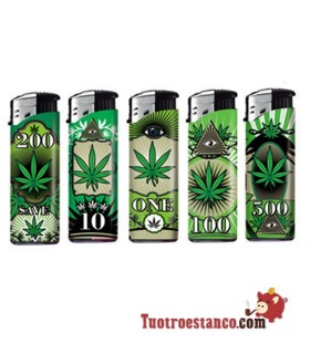 Accendino elettronico Weed Dollar