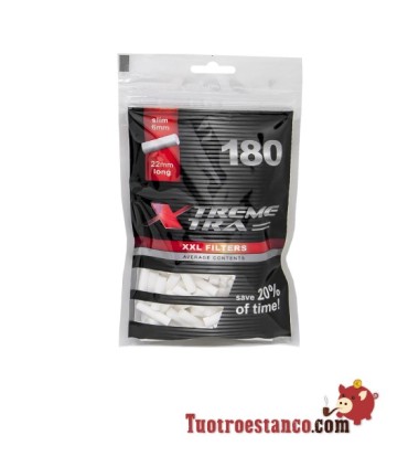 Filtri X-Trem Xtra Lunghezze 6 mm - 16 bustine da 180 filtri