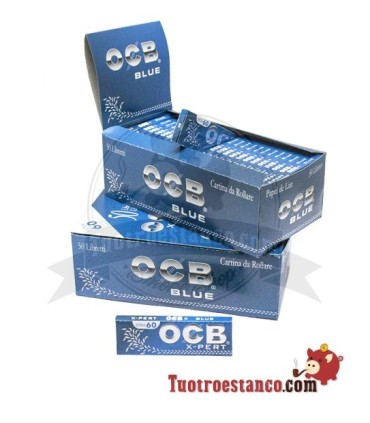 2 caixas X-pert Blue OCB 70mm - 100 livretos