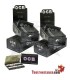 4 OCB Premium Double Window Cases 70mm - 100 booklets