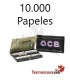 4 OCB Premium Doppelfenster-Vitrinen 70mm – 100 Broschüren