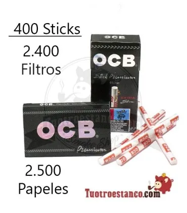 OCB Double Window + Filtros OCB pré-cortados 5,7mm
