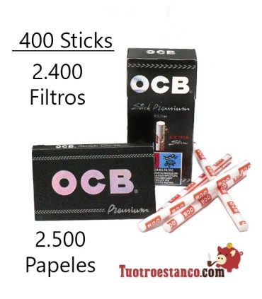 OCB Janela Dupla 70mm + Filtros Ocb Pré-cortados 5.7mm