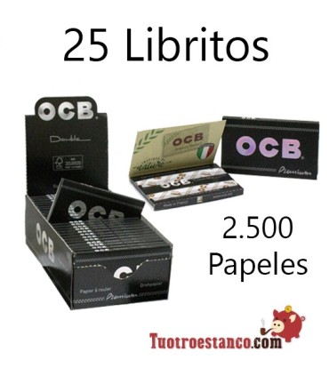 OCB Doble Ventana 70mm (1x25) + Filtros Ocb precortados 5,7mm (1x20)