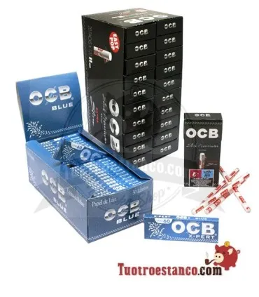 OCB X-pert Blue 70mm + Filtres OCB pré-découpés 5,7mm