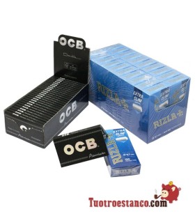 OCB Doppelfenster 70 mm + vorgeschnittene RIZLA Filter 5,7 mm