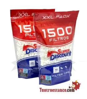 2 sacs filtrants SD 6 mm - 3 000 filtres