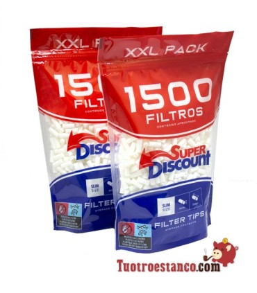 2 SD Filter Bags 6mm - 3,000 filters