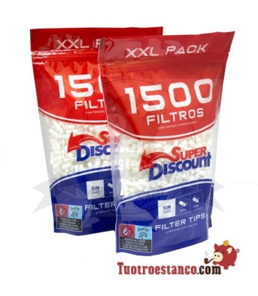 2 Filtros de Mangas 6mm - 3.000 filtros