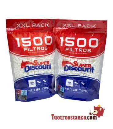 2 Sacs filtrants 6mm - 3 000 filtres