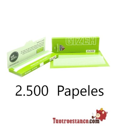 2 Papel Gizeh 78mm + 2 Bolsas Filtros 1500 SD 6mm