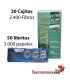 OCB X-pert Blue 70mm + Pre-cut Mint rizla Filters 5.7mm