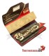 Papier smoking marron 1 1/4 de 78 mm + Embouts