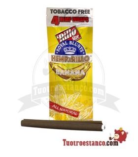 Royal Blunt Hennep Papieren Banaansmaak 4u