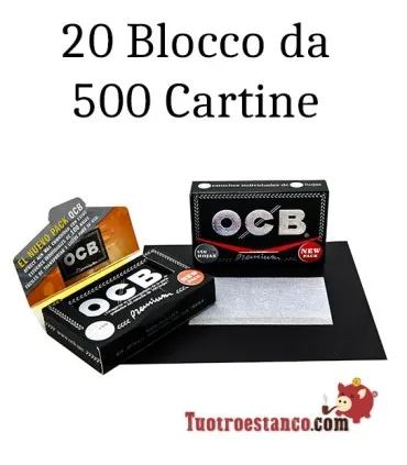 20 Bloc OCB Premium 500 de 78 mm