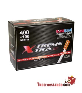 Tubos X-Treme 500 de Filtro Largo - 1 Cajita de 500 Tubos