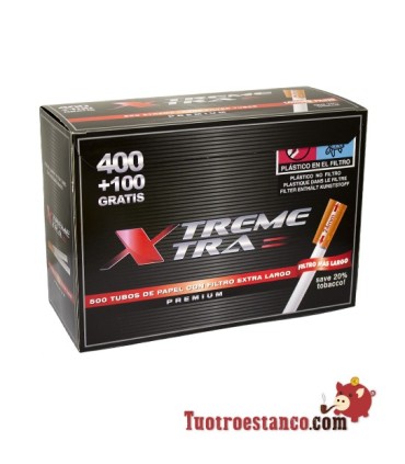 Tubes filtrants longs X-Treme 500 - 1 boîte de 500 tubes