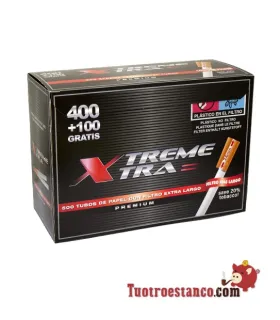 Tubes filtrants X-Treme 500 longs - PROMOTION - 5 tiroirs + 1 gratuit - 90 boîtes de 500 tubes