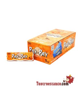 Papel Pay-Pay Naranja Nº 8 de 70 mm - 50 libritos