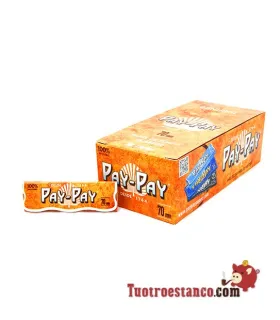 Orange Pay-Pay Paper Nr. 8 von 70 mm - 50 Broschüren