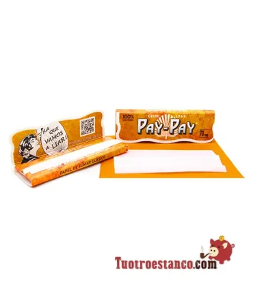 Orange Pay-Pay Paper Nr. 8 von 70 mm - 50 Broschüren