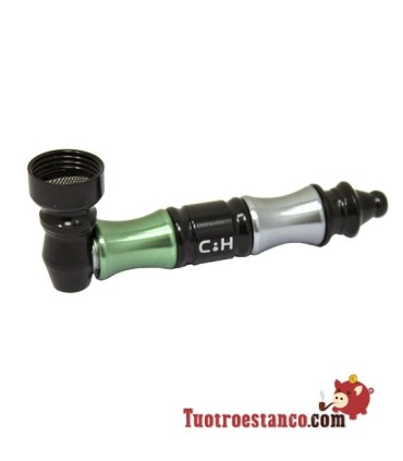 Pipa High Champ de metal tricolor 8,5 cm