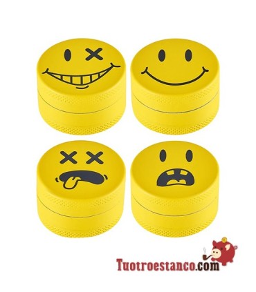 Grinder de metal Champ Yellow Face 3 partes de 40 mm