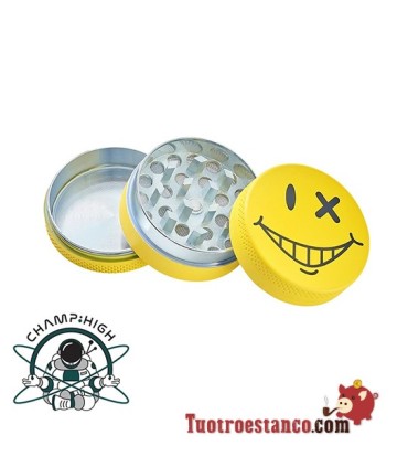 Grinder de metal Champ Yellow Face 3 partes de 40 mm