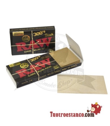 78mm 300 Schwarzes RAW-Papier