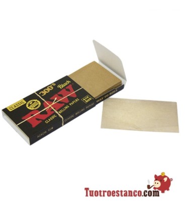Papel RAW 300 Black de 78 mm