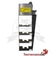 Clipperdisplay in de vorm van een lichtere Black EMPTY