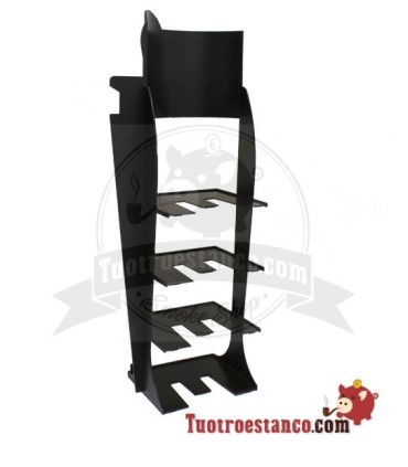 Display clipper a forma di accendino Black EMPTY
