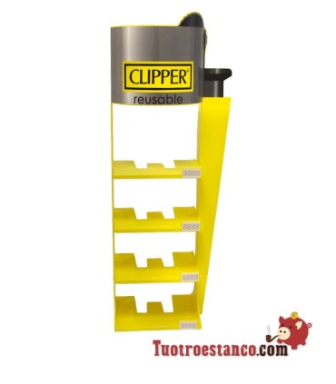 Expositor Clipper en forma de mechero VACÍO