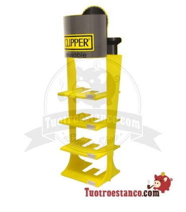 Clipper-Display in Form eines LEEREN Feuerzeugs