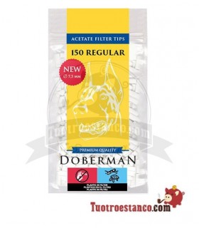 Filtros Doberman slim 7,5 mm 150 filtros