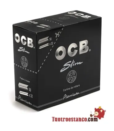 OCB Premium Slim Paper 110 mm - 50 libretti
