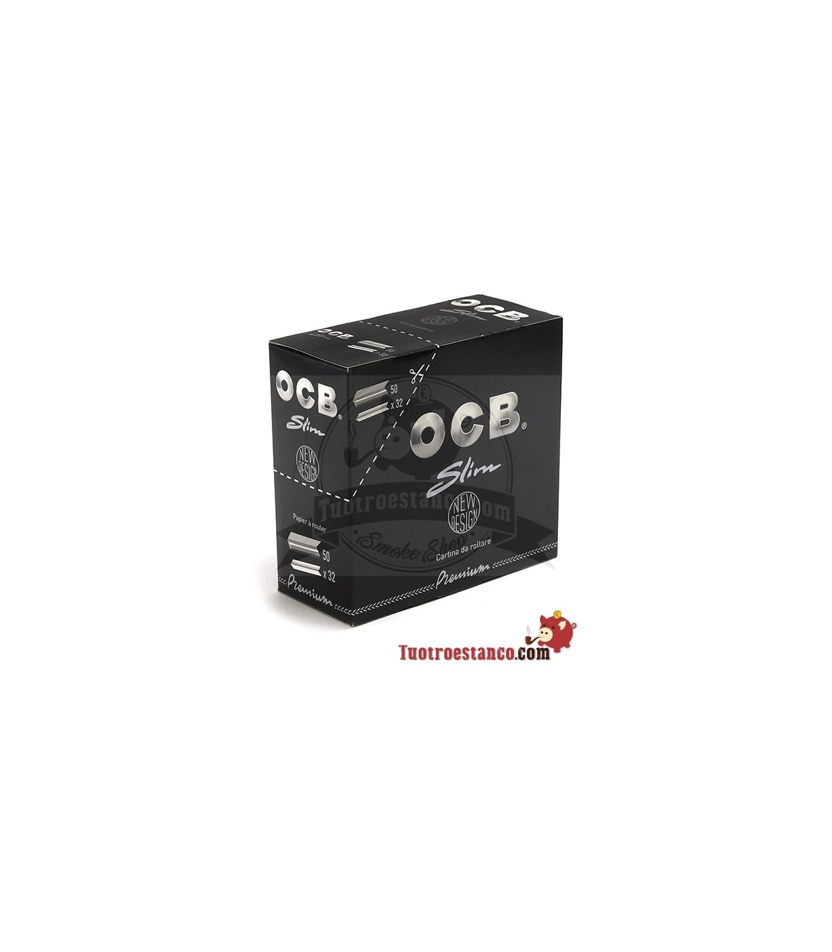 Cartine Rolls Lunghe Ocb Premium Slim - Box 24 Rotoli - Foto 6