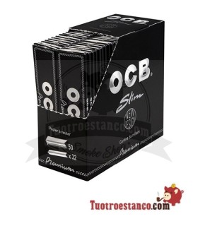 Papel OCB Premium Slim de 110 mm - 50 libritos