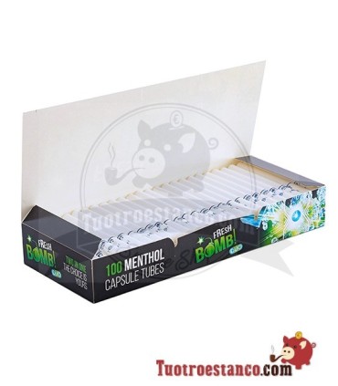 Röhren fresh bomb! Mint - 1 Schachtel mit 100 Tuben