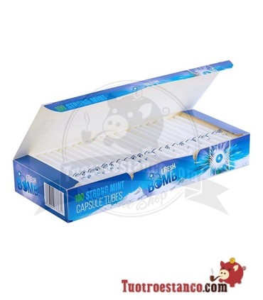 Tubes fresh bomb! Artic Strong Mint 1 box of 100 tubes